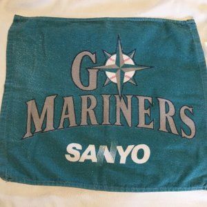 RALLY TOWEL Seattle MLB “Go Mariners” Blue Rally Towel Sanyo Baseball Sports